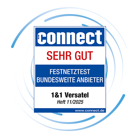 Testsiegel 1&1 Versatel