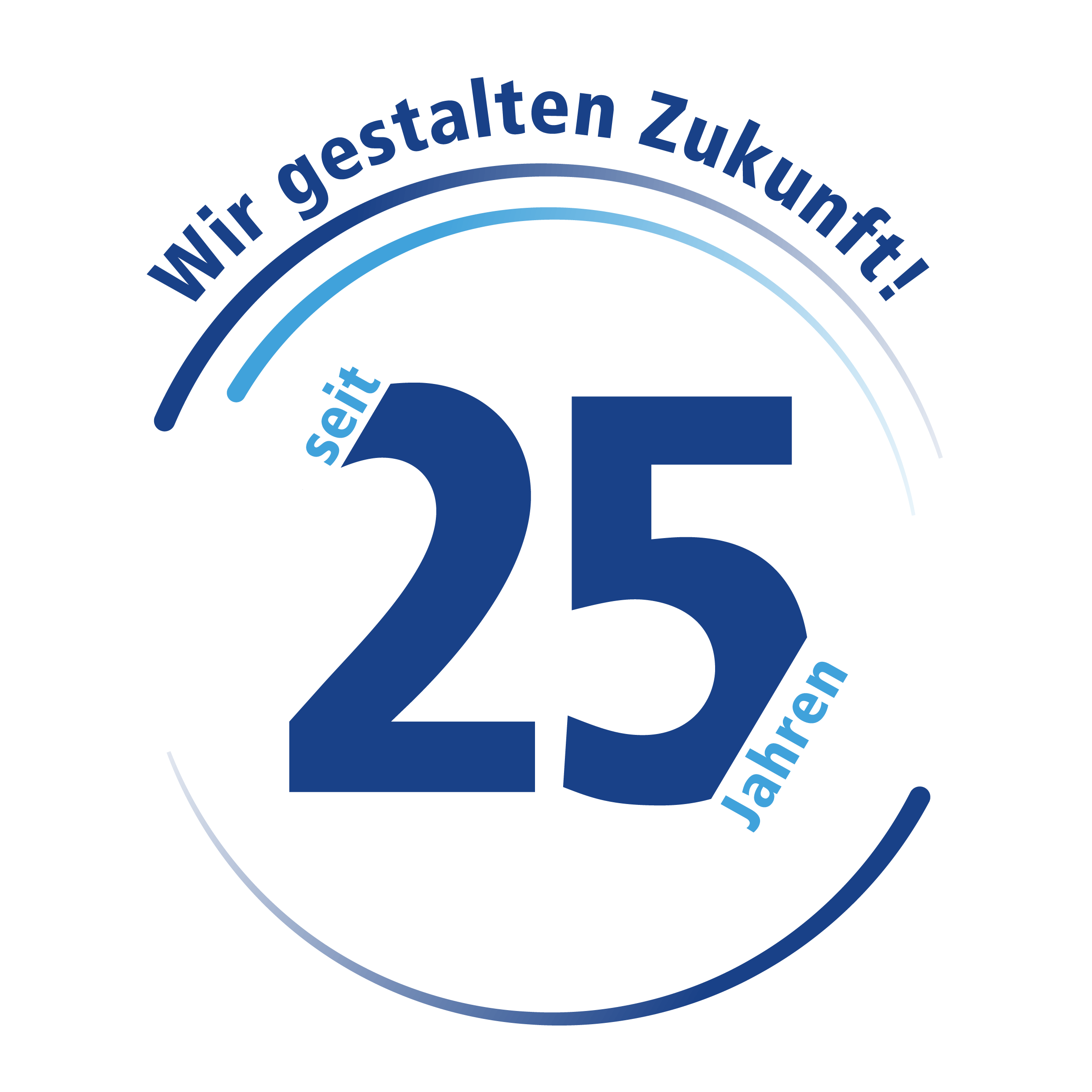 Logo 25 Jahre Versatel